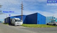 Njem skladov haly, plocha  2098 m2, pzem, rampa, HOOVICE (Exit D5 ebrk)