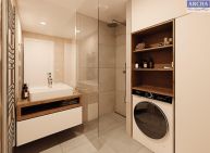 Prodej bytov jednotky 2+kk,  53,9 m2, Balkn, sauna, zahrada, PRAHA 6 Bevnov