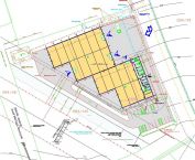 Prodej pozemku s UR na halu 2031 m2, Bavoryn, Exit D5