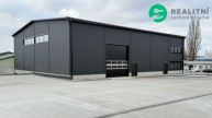 N�jem skladu �i v�roby 600 m2, velk� venkovn� plocha, �ebr�k (Exit D5)
