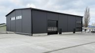 Sklad/v�roba 600 m2, velk� venkovn� plocha, �ebr�k, Exit D5.