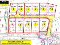 Prodej stavebn�ho pozemku �. 1 o plo�e 789 m2, Slu�ovice