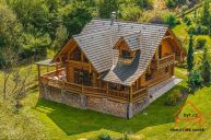 Prodej luxusn�ho srubu u Vltavy, pozemek 1018 m2, Albrechtice nad Vltavou - �jezd