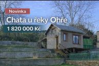 Prodej chaty u �eky, pozemek 816 m2, Kl�terec nad Oh��