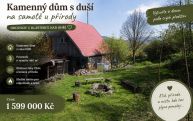 Prodej kamenn�ho rodinn�ho domu, Okounov u Kl�terce nad Oh��