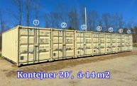 N�jem 7x Kontejner 20� a 40� (dle dohody).  SEDL�ANY