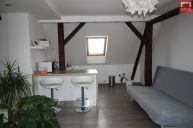 Pron�jem podkrovn�ho bytu 1+kk s terasou, 36 m + 9 m, Olomouc  Hodolany, ul. Za Humny