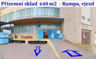 Skladov� prostory - p��zem�: 640 m2 , Praha 10 Hostiva�