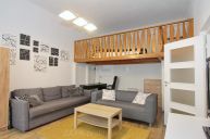 Pronjem bytu 2+kk 42 m2 s patrem na span, Praha 5 Smchov, kompletn zazeno