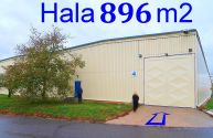 Skladov� hala 896 m2, vjezd + rampa TIR, izolovan�, �valy u Prahy