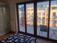 Pron�jem 1+kk Lindleyova Praha 6 - Dejvice, terasa, gar�ov� st�n�