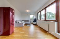 Pron�jem kr�sn�ho bytu 3+kk/terasa/balkon/2x GS, 89/66/10 m2, ul. Harlacherova, Praha 10 - Z�b�hlice