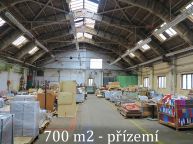 Sklady 700 m2,  p��zem�, Ho�ovice ( Exit D5 - �ebr�k)
