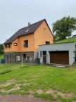 Prodej rodinn�ho domu 3+1, pozemek 2046 m2, u lesa, polosamota, V Dib��, Hudlice, okr. Beroun