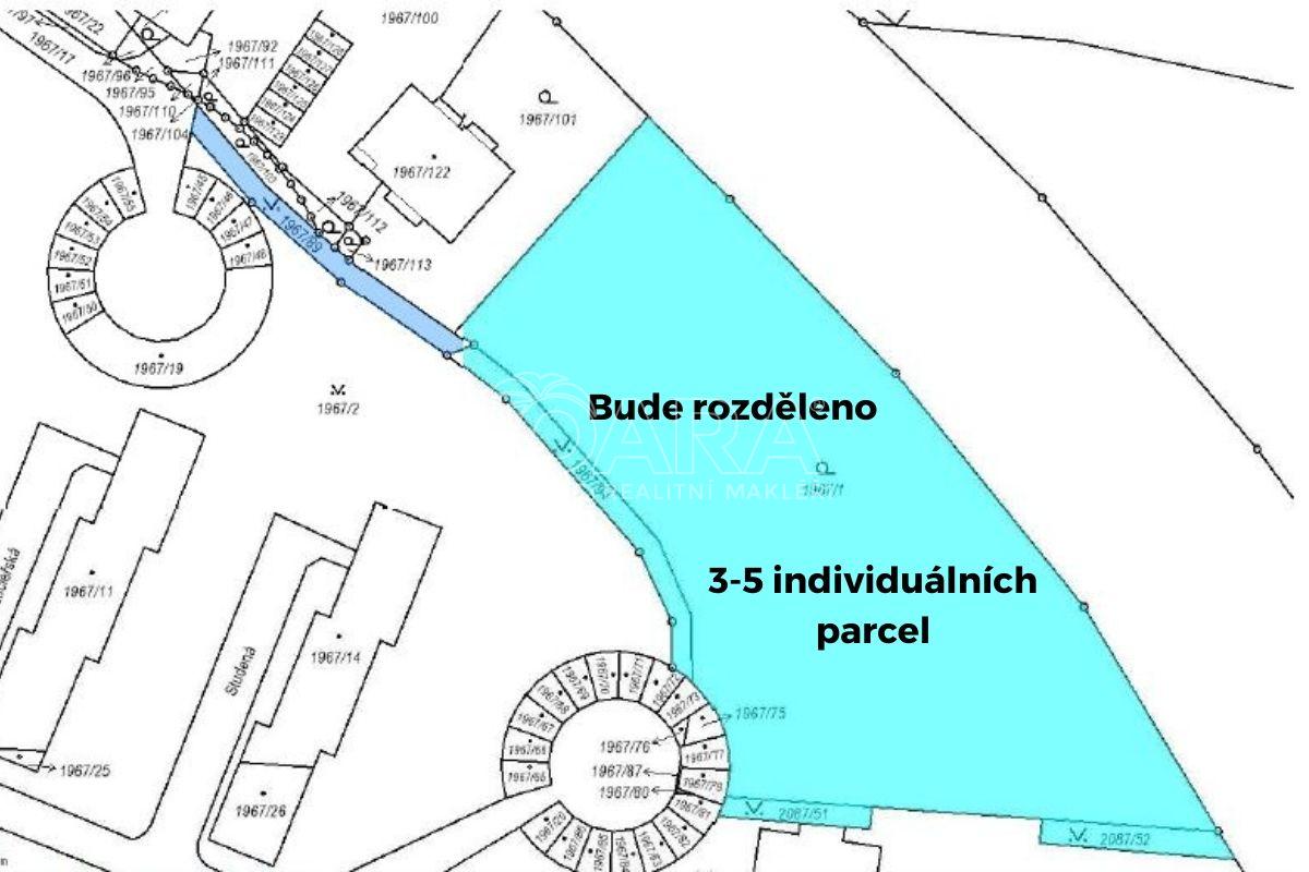 ?=Bude rozdleno na 3-5 parcel.jpg - (11626330)