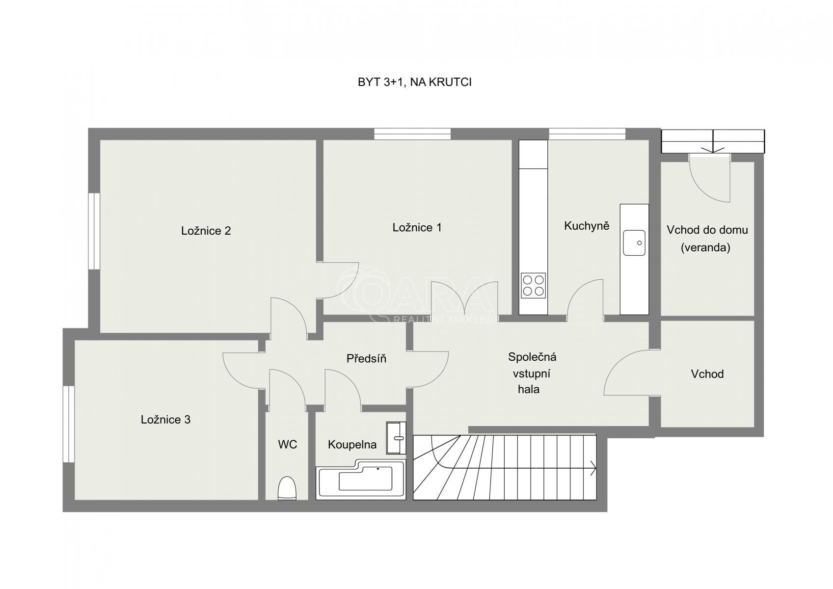 Floorplan letterhead - Na Krutci - 1. Floor - 2D Floor Plan.jpg
