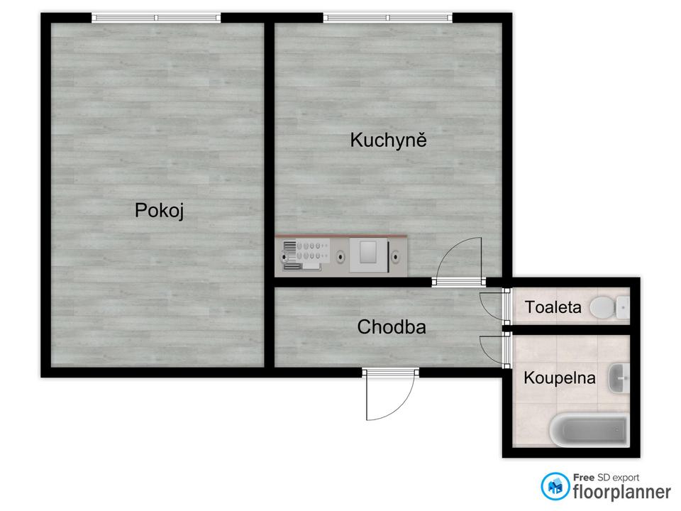 ?=Pl�n bytu 1+1.jpg - (12205310)